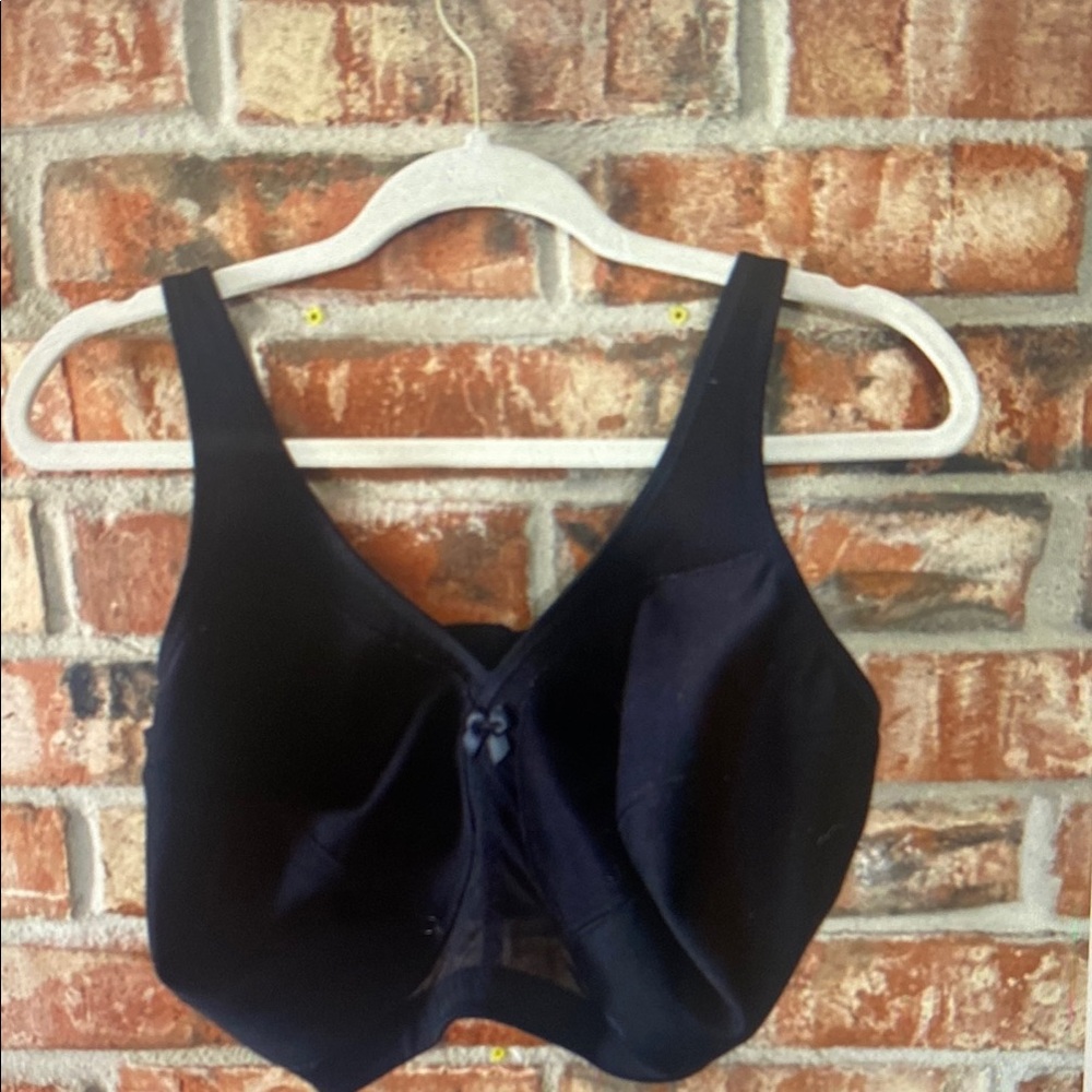 Black Full Coverage Supportive Bra